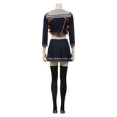 Sucker Punch Women Uniform Skirt Outfit Baby Doll Halloween Carnival Suit Cosplay Costume